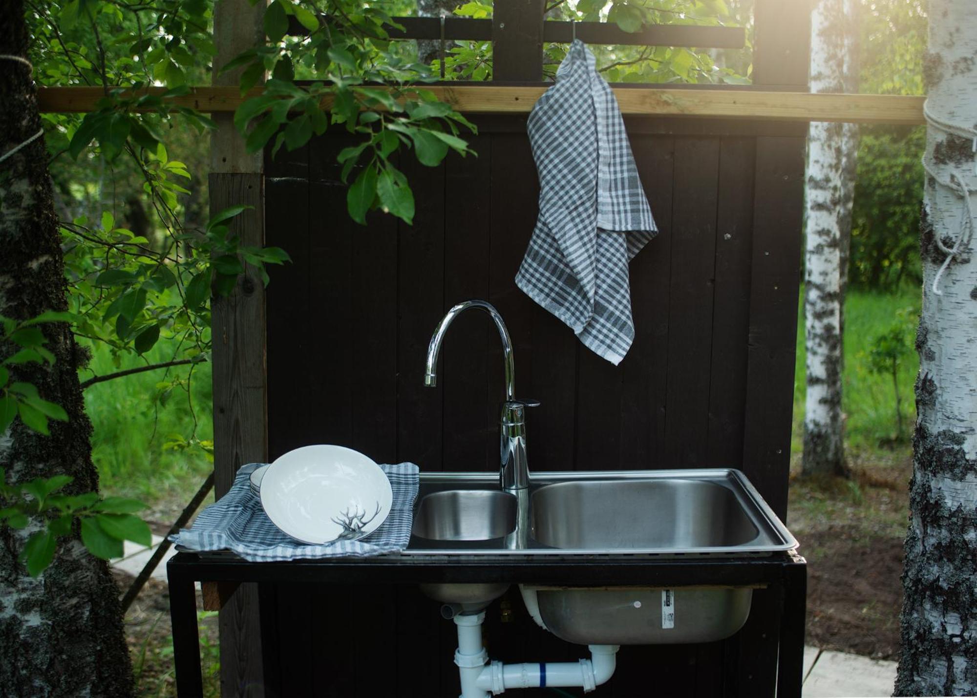 אספו Troll House Eco-Cottage, Nuuksio For Nature Lovers, Petfriendly מראה חיצוני תמונה